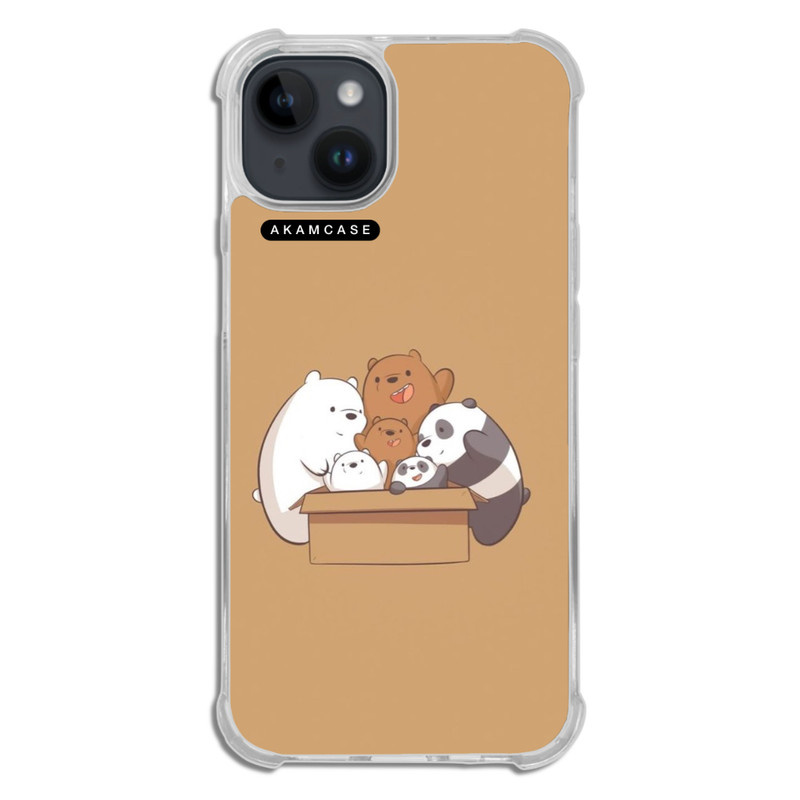 کاور گوشی اپل iPhone 14 آکام مدل AMCWTA14-BARE BEAR16 