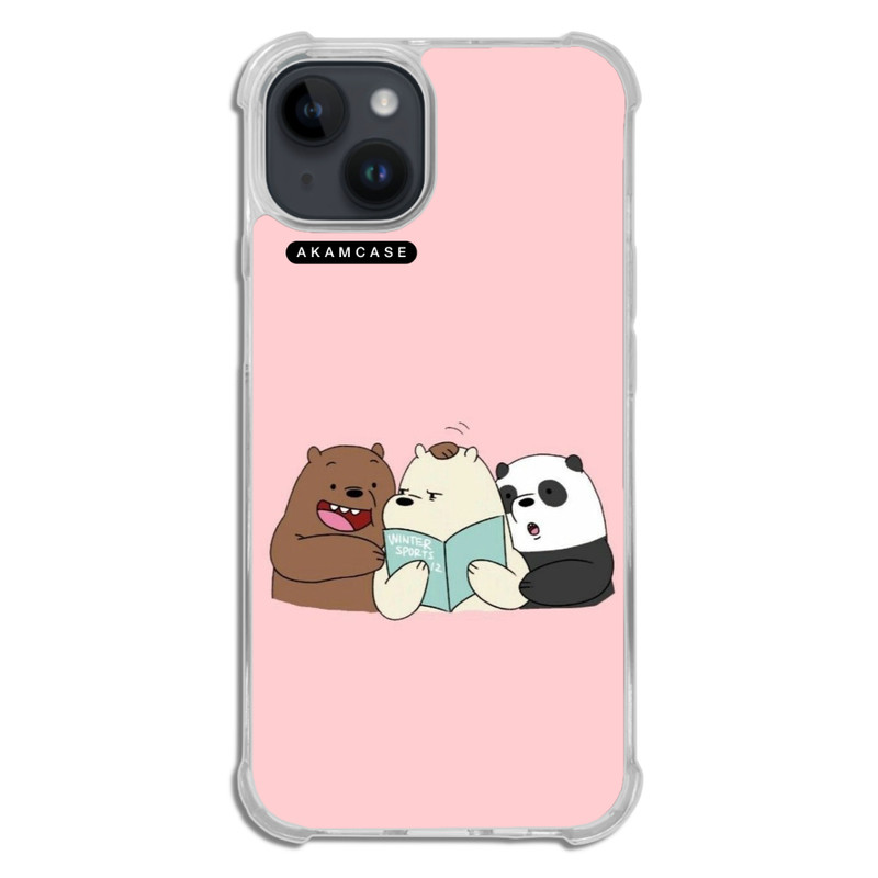 کاور گوشی اپل iPhone 14 آکام مدل AMCWTA14-BARE BEAR7 کاور گوشی اپل iPhone 14 آکام مدل AMCWTA14-BARE BEAR7