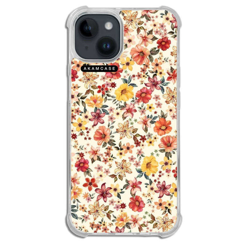 کاور گوشی اپل iPhone 14 آکام مدل AMCWTA14-FLOWERS12