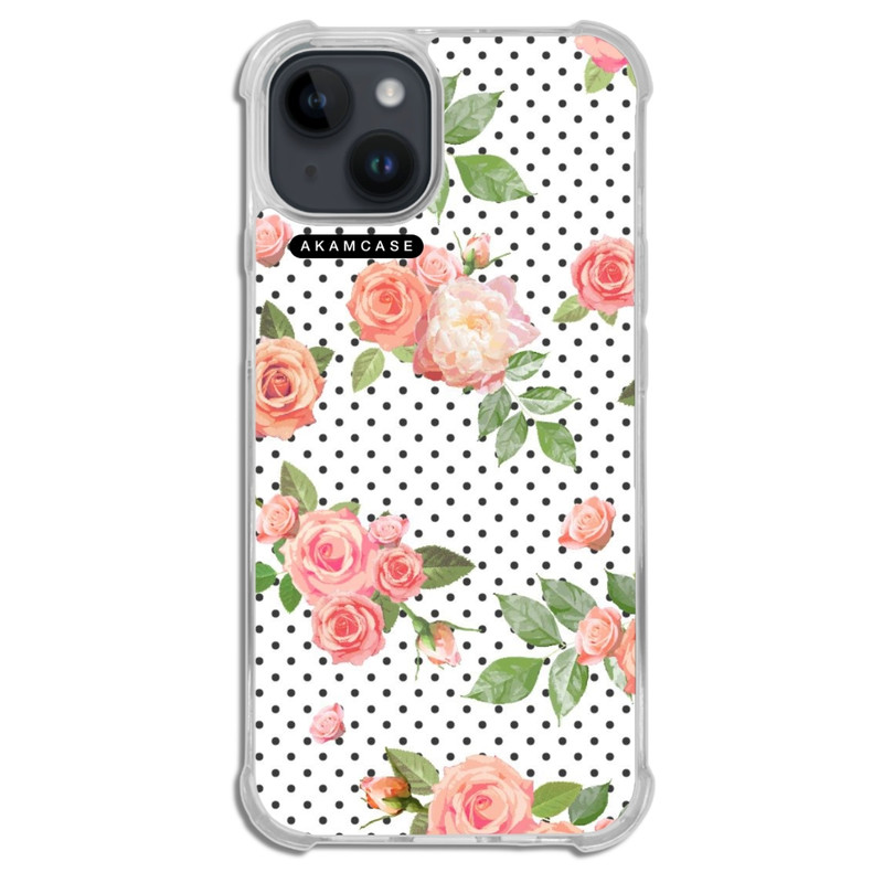 کاور گوشی اپل iPhone 14 آکام مدل AMCWTA14-FLOWERS7