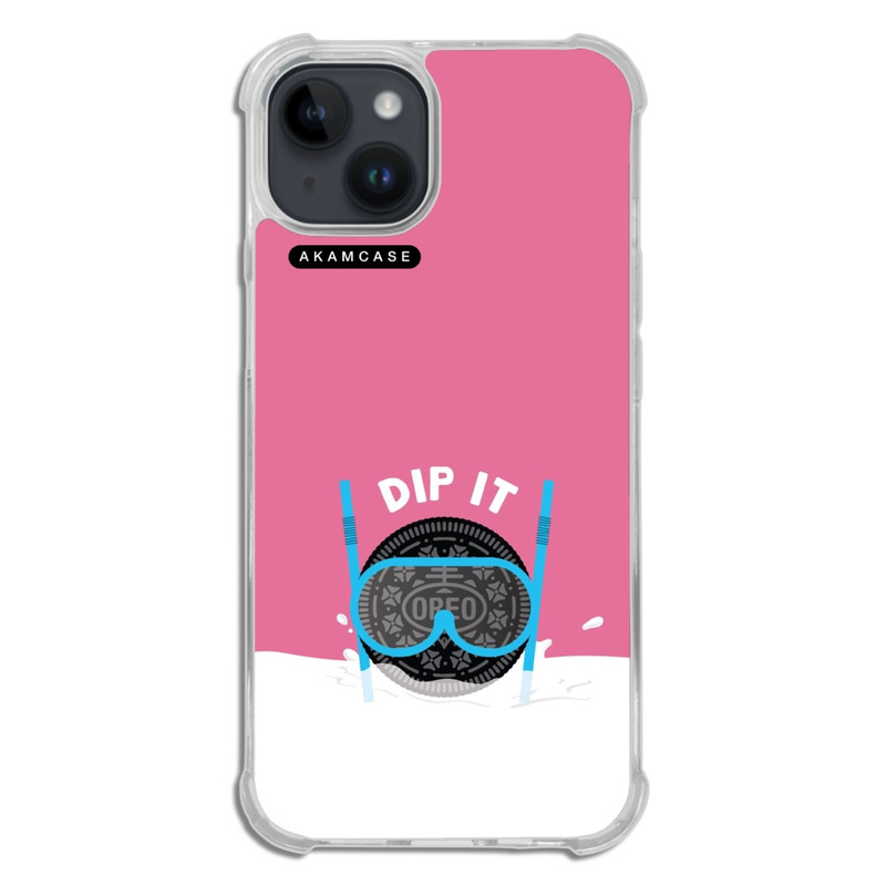 کاور گوشی اپل iPhone 14 آکام مدل AMCWTA14-OREO17 کاور گوشی اپل iPhone 14 آکام مدل AMCWTA14-OREO17