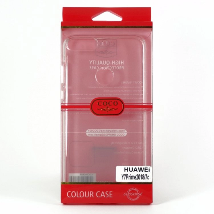 قاب ژلهای شفاف COCO مناسب برای گوشی هوآوی Honor 7C قاب ژلهای شفاف COCO مناسب برای گوشی هوآوی Honor 7C