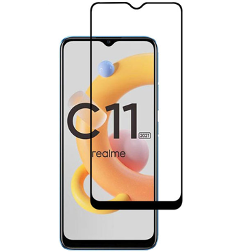 محافظ صفحه نمایش تمام صفحه (گلس فول) مناسب برای گوشی ریلمی C11 2021 محافظ صفحه نمایش تمام صفحه (گلس فول) مناسب برای گوشی ریلمی C11 2021