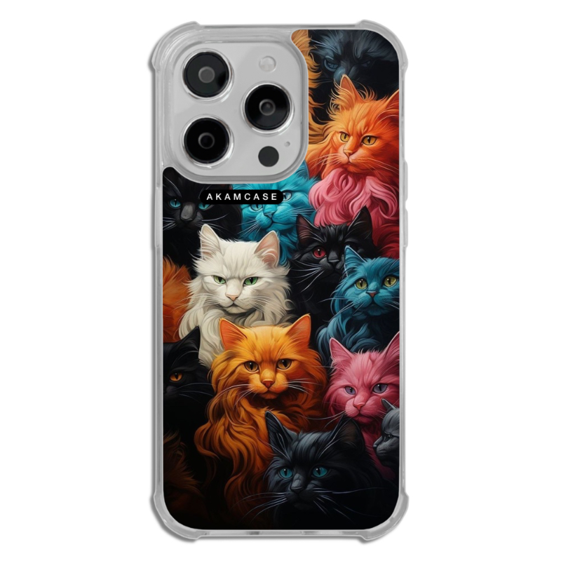 کاور گوشی اپل iPhone 14 Pro آکام مدل AMCWTA14PRO-CATS1 کاور گوشی اپل iPhone 14 Pro آکام مدل AMCWTA14PRO-CATS1