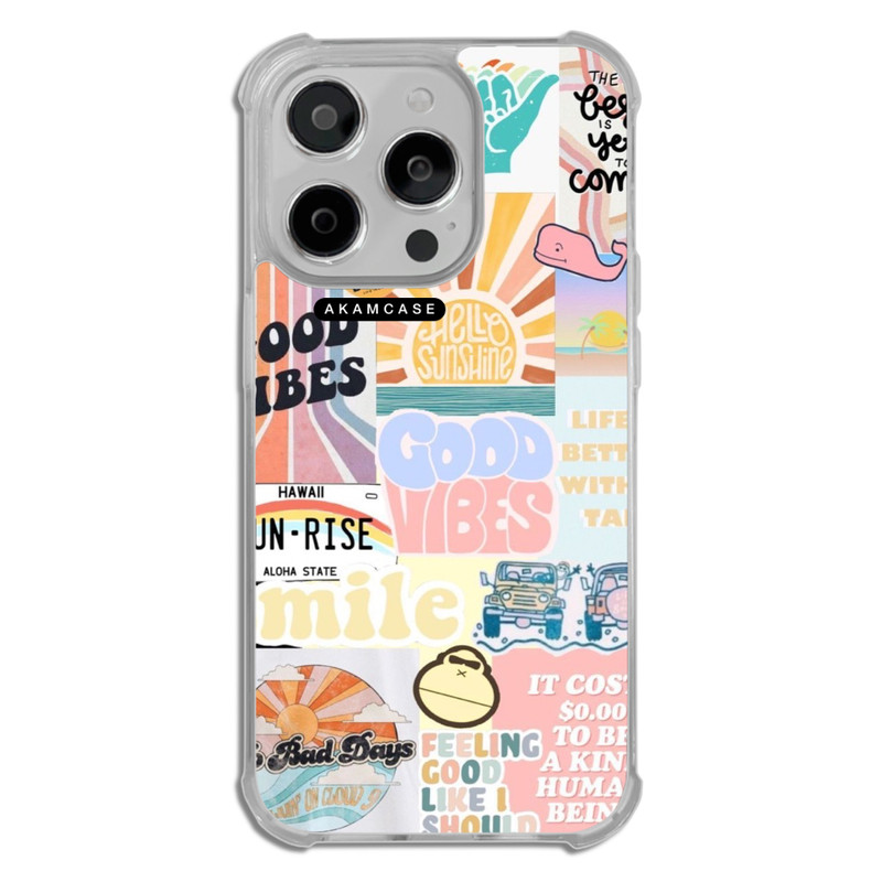 کاور گوشی اپل iPhone 14 Pro آکام مدل AMCWTA14PRO-GOOD VIBES12 کاور گوشی اپل iPhone 14 Pro آکام مدل AMCWTA14PRO-GOOD VIBES12