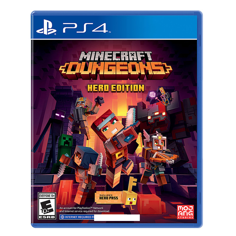 بازی ماینکرافت Minecraft Dungeons برای PS4 بازی ماینکرافت Minecraft Dungeons برای PS4