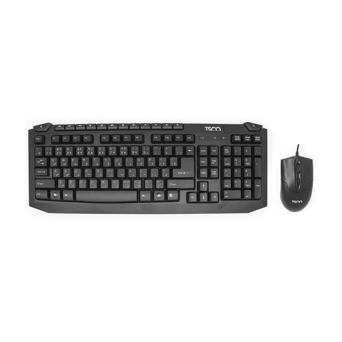 کیبورد و ماوس تسکو با سیم مدل TKM 8054N کیبورد و ماوس تسکو با سیم مدل TKM 8054N