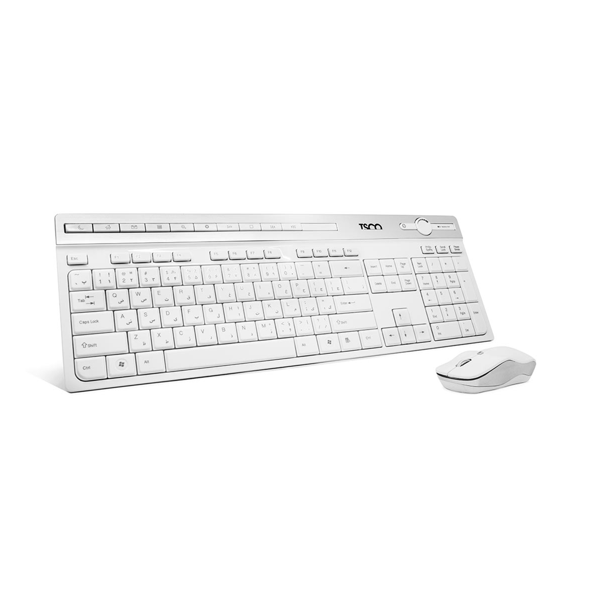 کیبورد و ماوس بی سیم تسکو مدل TKM-7106 کیبورد و ماوس بی سیم تسکو مدل TKM-7106