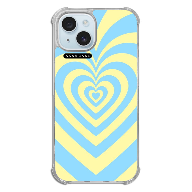 کاور گوشی اپل iPhone 15 آکام مدل AMCWTA15-HEARTS13