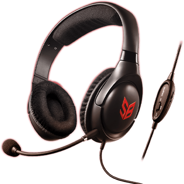 هدفون با سیم گیمینگ کریتیو مدل Sound Blaster Blaze هدفون با سیم گیمینگ کریتیو مدل Sound Blaster Blaze