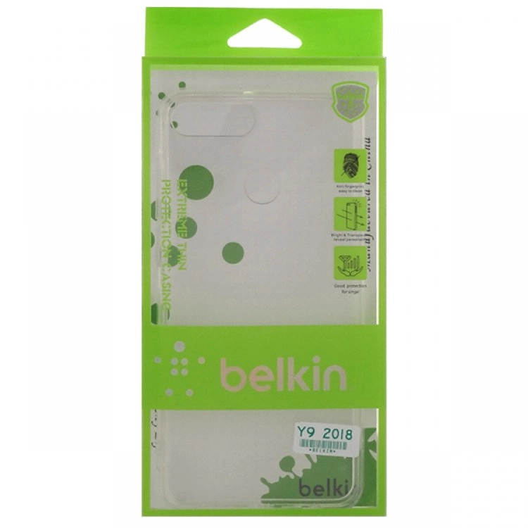 قاب ژلهای شفاف belkin مناسب برای گوشی هوآوی Y9 2018 قاب ژلهای شفاف belkin مناسب برای گوشی هوآوی Y9 2018