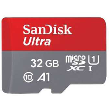 کارت حافظه microSDHC سن دیسک مدل Ultra کلاس 10 استاندارد UHS-I A1 سرعت 120MBps ظرفیت 32 گیگابایت کارت حافظه microSDHC سن دیسک مدل Ultra کلاس 10 استاندارد UHS-I A1 سرعت 120MBps ظرفیت 32 گیگابایت