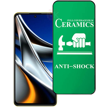 محافظ صفحه نمایش سرامیکی شفاف مناسب برای گوشی شیائومی Poco X4 Pro محافظ صفحه نمایش سرامیکی شفاف مناسب برای گوشی شیائومی Poco X4 Pro