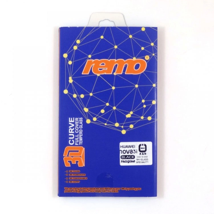 محافظ شیشه‌ای (گلس) remo فول چسب 3D گوشی هواوی Nova 3i 