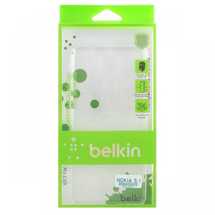 قاب ژلهای شفاف belkin مناسب برای گوشی Nokia 5.1 قاب ژلهای شفاف belkin مناسب برای گوشی Nokia 5.1