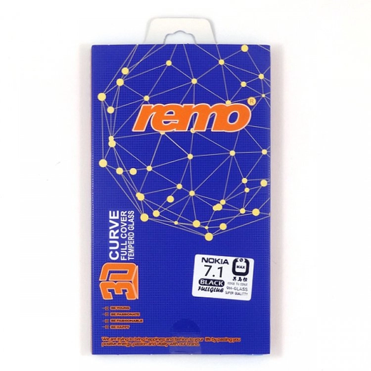 محافظ شیشه‌ای (گلس) remo فول چسب 3D گوشی Nokia 7.1 