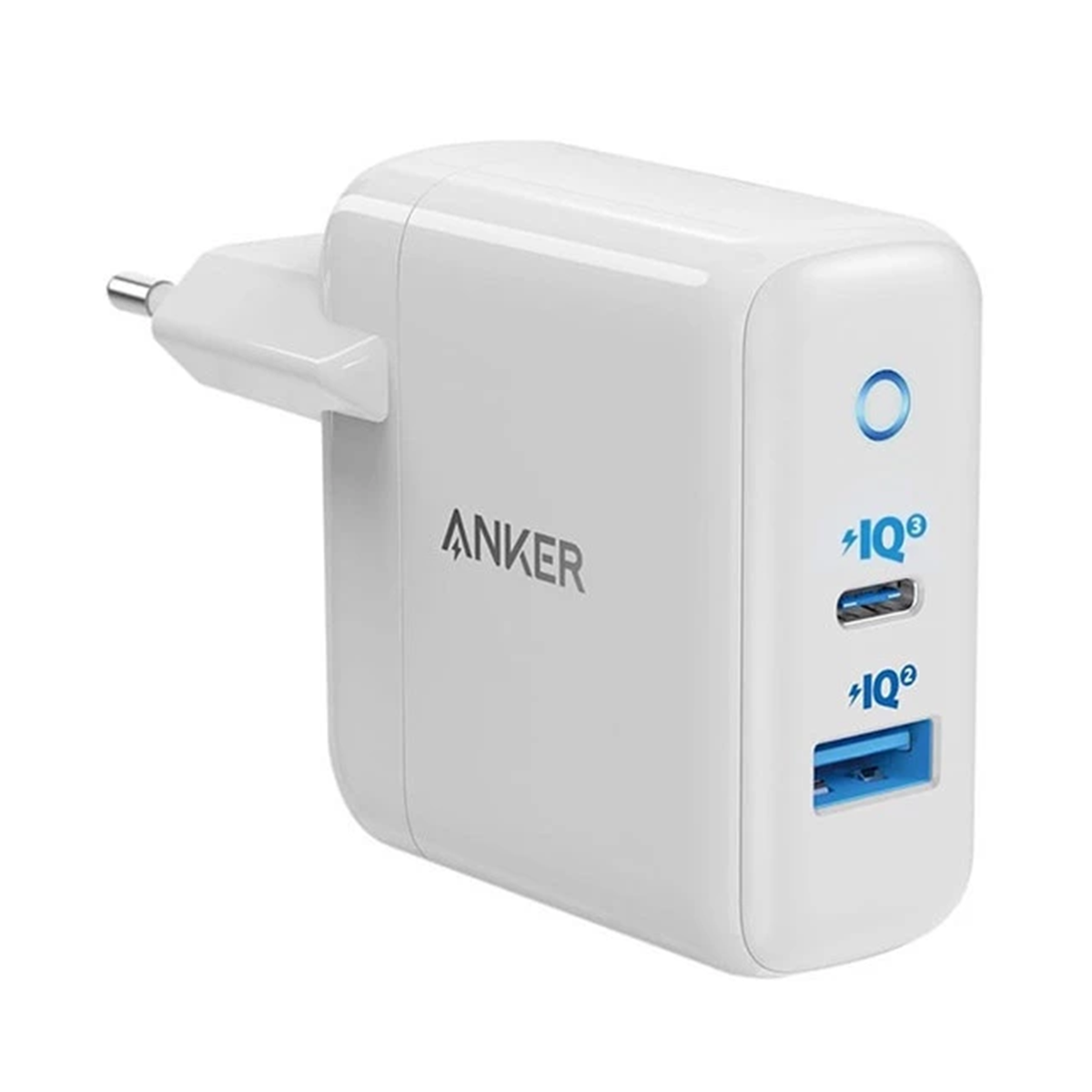 شارژر دیواری انکر مدل PowerPort Atom III A2322L21 توان 60 وات شارژر دیواری انکر مدل PowerPort Atom III A2322L21 توان 60 وات
