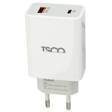 شارژر دیواری تسکو مدل TTC 60 - توان 27 وات شارژر دیواری تسکو مدل TTC 60 - توان 27 وات