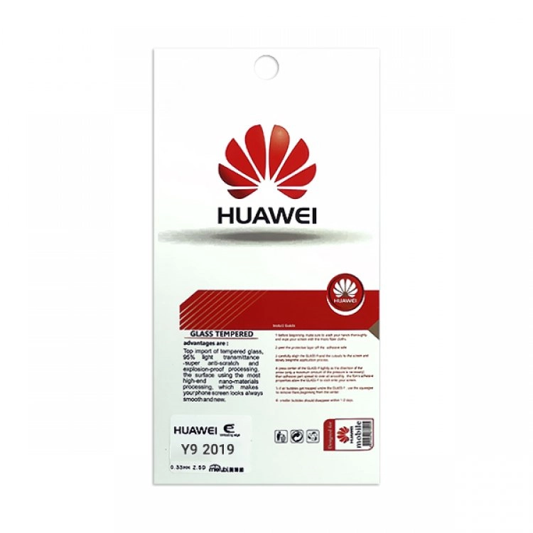محافظ صفحه شیشه ای تخت (گلس) TESLA گوشی Huawei Y9 2019 محافظ صفحه شیشه ای تخت (گلس) TESLA گوشی Huawei Y9 2019