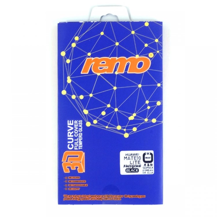 محافظ شیشه‌ای (گلس) remo فول چسب 3D گوشی هوآوی Mate 10 Lite 