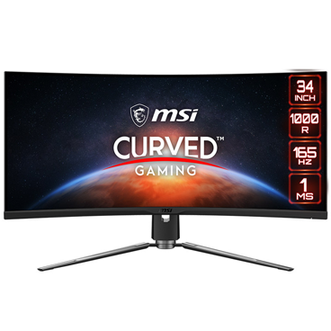 مانیتور گیمینگ ام اس آی مدل MPG ARTYMIS 343CQR Curved سایز 34 اینچ مانیتور گیمینگ ام اس آی مدل MPG ARTYMIS 343CQR Curved سایز 34 اینچ