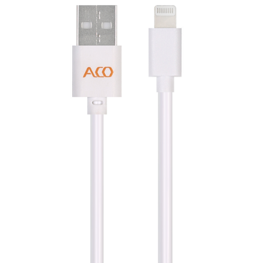 کابل تبدیل USB به لایتنینگ آکو مدل I CHARGE طول 1 متر کابل تبدیل USB به لایتنینگ آکو مدل I CHARGE طول 1 متر