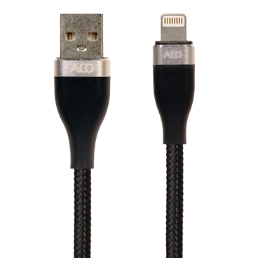 کابل تبدیل USB به لایتنینگ آکو مدل I CHARGE PRO طول 1 متر کابل تبدیل USB به لایتنینگ آکو مدل I CHARGE PRO طول 1 متر