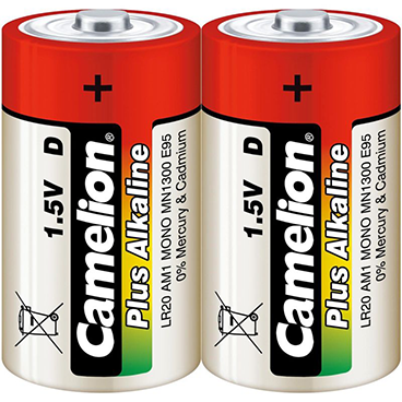 باتری سایز بزرگ کملیون مدل Plus Alkaline بسته 2 عددی باتری سایز بزرگ کملیون مدل Plus Alkaline بسته 2 عددی