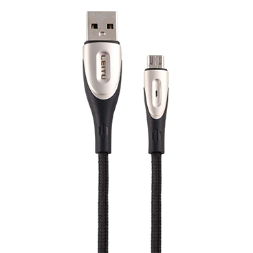 کابل میکروUSB لیتو مدل LD-14 طول 1 متر کابل میکروUSB لیتو مدل LD-14 طول 1 متر
