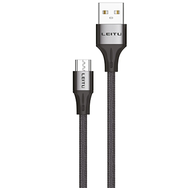 کابل میکروUSB لیتو مدل LD-44 طول 1 متر کابل میکروUSB لیتو مدل LD-44 طول 1 متر
