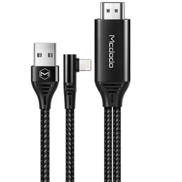کابل تبدیل لایتنینگ به HDMI مک دودو مدل CA-6400 طول 2 متر کابل تبدیل لایتنینگ به HDMI مک دودو مدل CA-6400 طول 2 متر