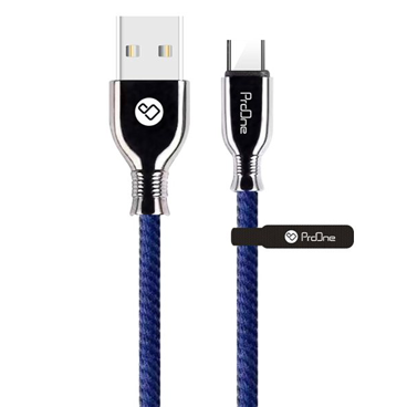 کابل تبدیل USB به تایپ سی پرووان مدل PCC230 طول 1 متر کابل تبدیل USB به تایپ سی پرووان مدل PCC230 طول 1 متر