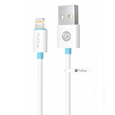کابل تبدیل USB به لایتنینگ پرووان مدل PCC355L طول 1 متر کابل تبدیل USB به لایتنینگ پرووان مدل PCC355L طول 1 متر