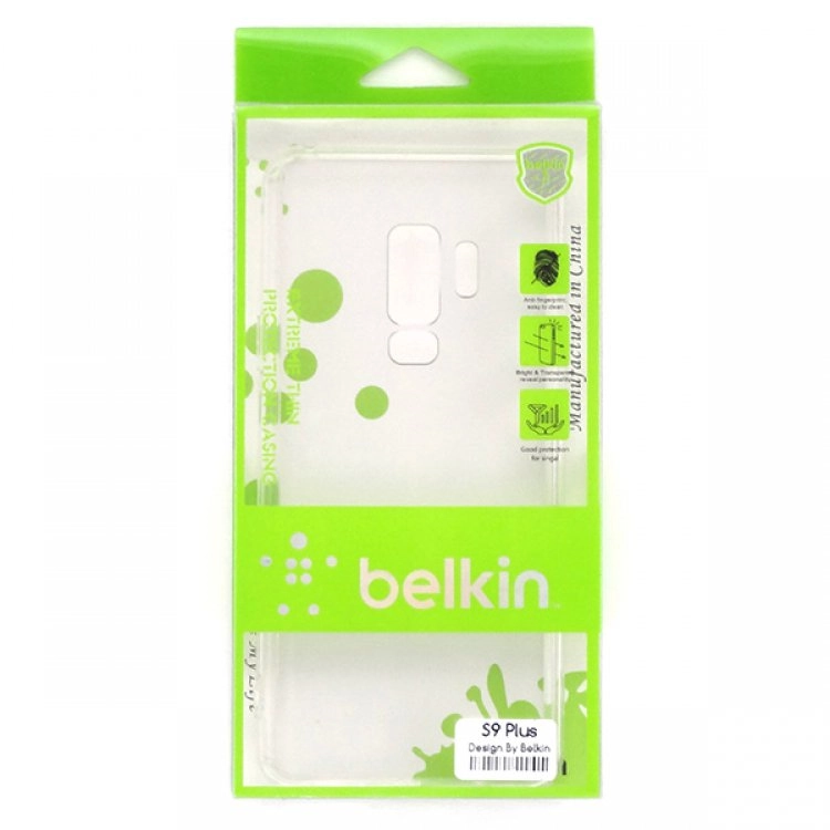 قاب ژله‌ای شفاف belkin مناسب برای گوشی سامسونگ Galaxy S9 Plus
