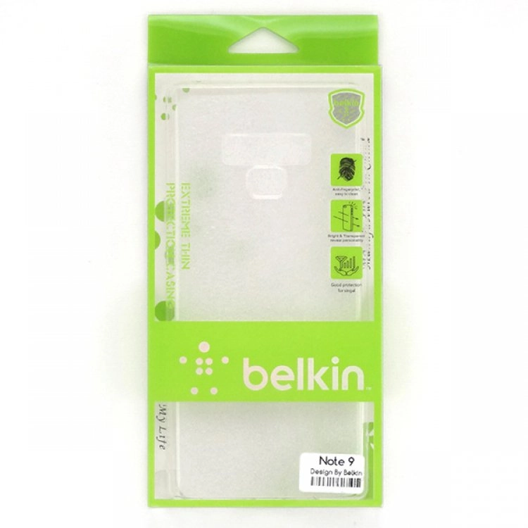قاب ژلهای شفاف belkin مناسب برای گوشی سامسونگ Galaxy Note 9 قاب ژلهای شفاف belkin مناسب برای گوشی سامسونگ Galaxy Note 9