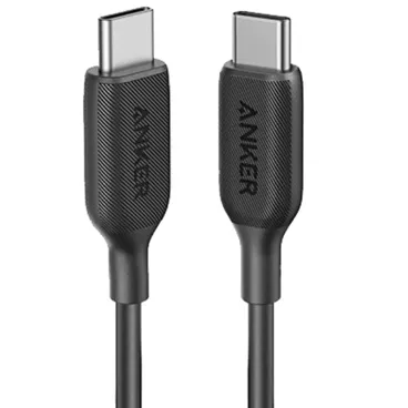 کابل دو سر تایپ سی انکر مدل PowerLine III A8852 به طول 90 سانتی متر کابل دو سر تایپ سی انکر مدل PowerLine III A8852 به طول 90 سانتی متر