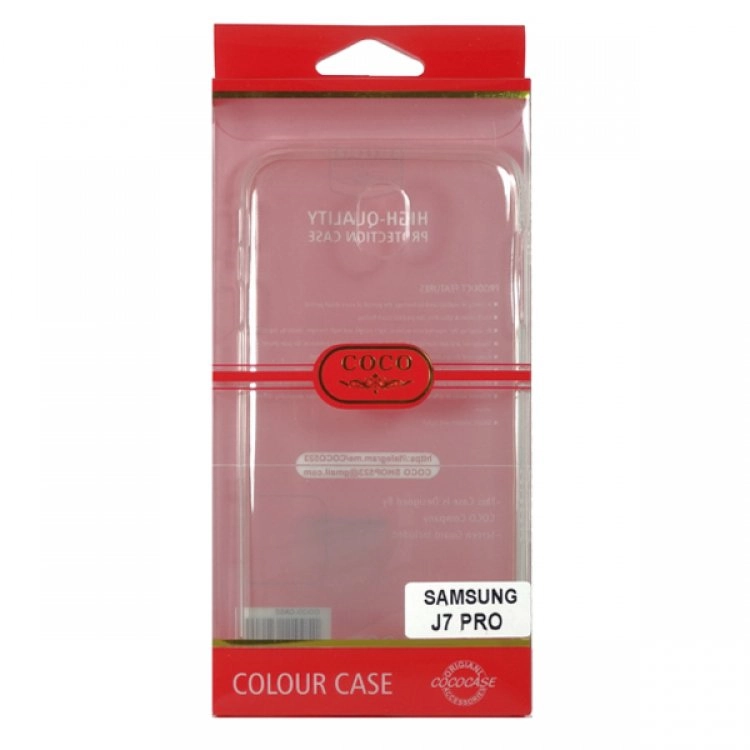 قاب ژلهای شفاف COCO گوشی سامسونگ مدل Galaxy J7 Pro قاب ژلهای شفاف COCO گوشی سامسونگ مدل Galaxy J7 Pro