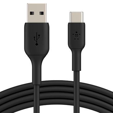کابل تبدیل USB به USB-C بلکین مدل CAB001bt1M طول 1 متر کابل تبدیل USB به USB-C بلکین مدل CAB001bt1M طول 1 متر