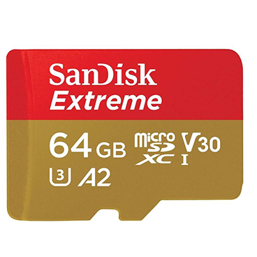 کارت حافظه microSDXC سن دیسک مدل Extreme کلاس A2 استاندارد UHS-I U3 سرعت 160MBps ظرفیت 64 گیگابایت کارت حافظه microSDXC سن دیسک مدل Extreme کلاس A2 استاندارد UHS-I U3 سرعت 160MBps ظرفیت 64 گیگابایت