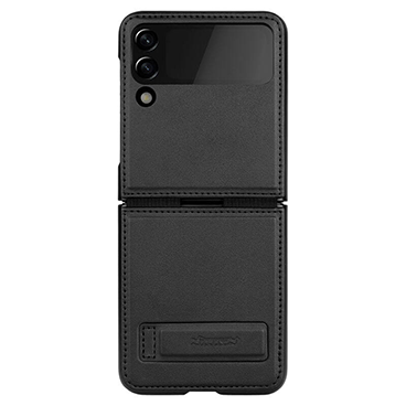کیف کلاسوری مدل Qin Vegan leather مناسب برای گوشی موبایل سامسونگ نیلکین Galaxy Z Flip4 5G کیف کلاسوری مدل Qin Vegan leather مناسب برای گوشی موبایل سامسونگ نیلکین Galaxy Z Flip4 5G
