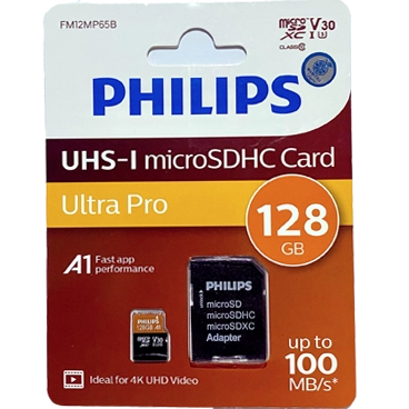 کارت حافظه microSDHC فیلیپس مدل Ultra Pro کلاس 10 استاندارد UHS-I U1 سرعت 100MBps ظرفیت 32 گیگابایت به همراه آداپتور کارت حافظه microSDHC فیلیپس مدل Ultra Pro کلاس 10 استاندارد UHS-I U1 سرعت 100MBps ظرفیت 32 گیگابایت به همراه آداپتور