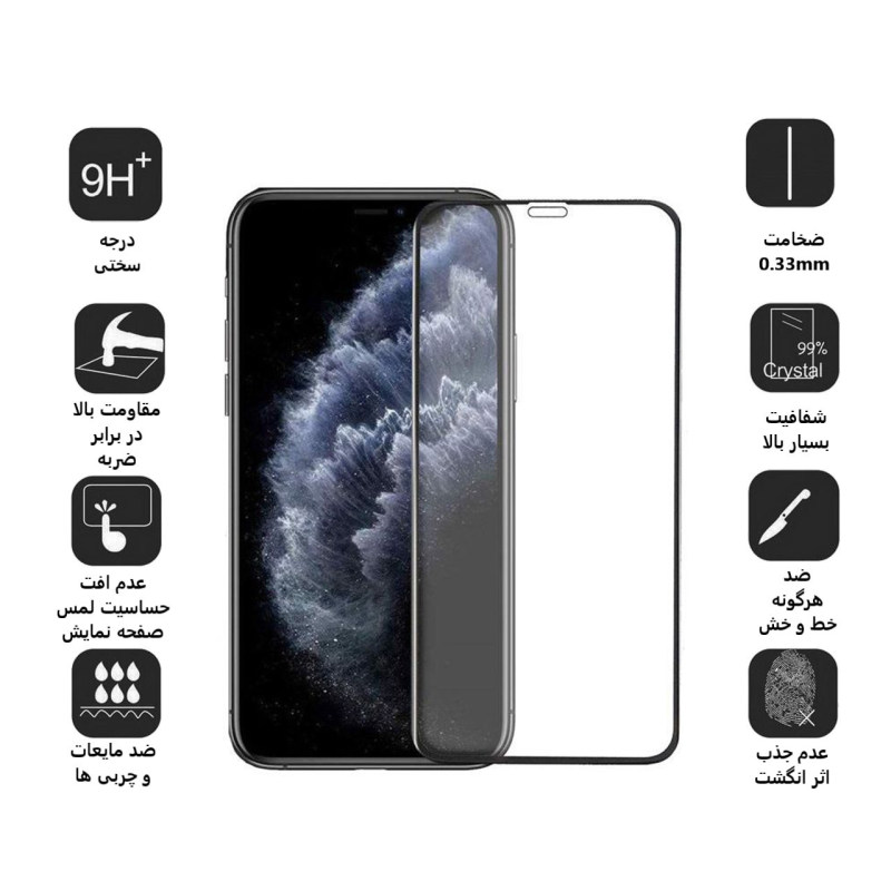 گلس گوشی اپل آیفون 11 پرو مکس بوف مدل مات Fm33 گلس گوشی اپل آیفون 11 پرو مکس بوف مدل مات Fm33