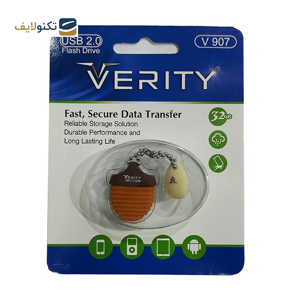 فلش مموری وریتی مدل V907 ظرفیت 32 گیگابایت فلش مموری وریتی مدل V907 ظرفیت 32 گیگابایت