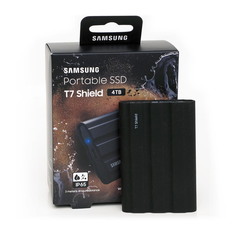 اس اس دی اکسترنال سامسونگ مدل Portable SSD T7 Shield ظرفیت چهار ترابایت اس اس دی اکسترنال سامسونگ مدل Portable SSD T7 Shield ظرفیت چهار ترابایت