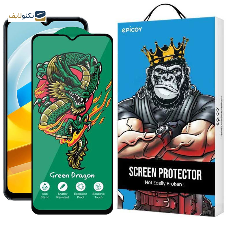 محافظ صفحه نمایش اپیکوی مدل Dragon ExplosionProof مناسب برای گوشی موبایل شیائومی Poco M5 4G/ Poco M5 4G (India) / Poco M4 5G/ Poco M4 5G (India) محافظ صفحه نمایش اپیکوی مدل Dragon ExplosionProof مناسب برای گوشی موبایل شیائومی Poco M5 4G/ Poco M5 4G (India) / Poco M4 5G/ Poco M4 5G (India)