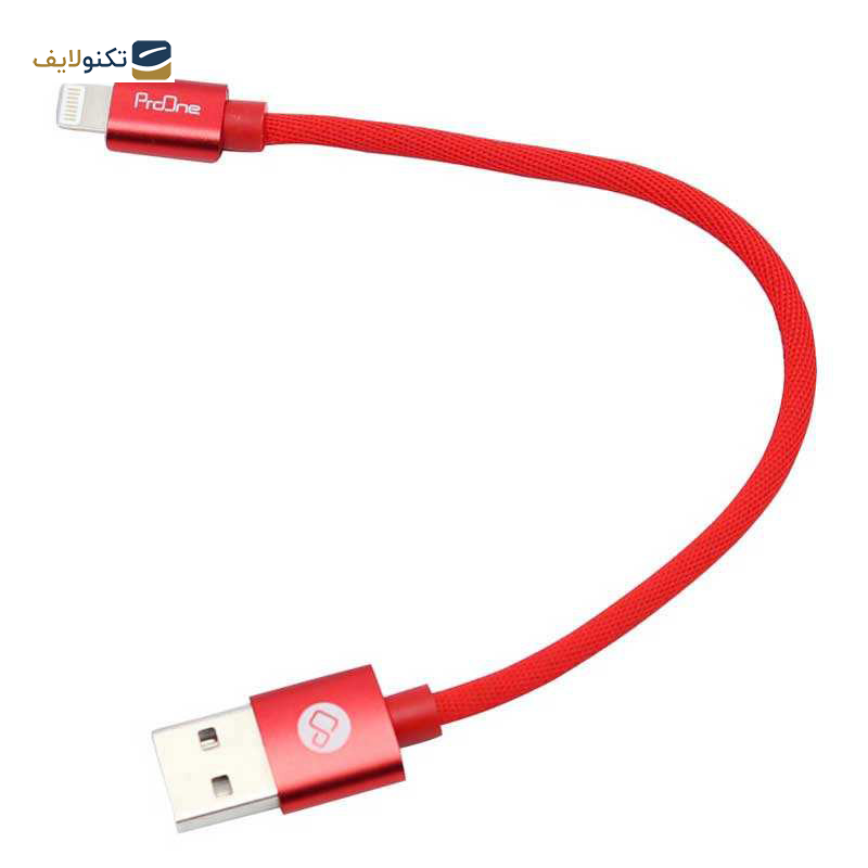 کابل تبدیل USB به لایتنینگ پرووان مدل S01 طول 0.20 متر کابل تبدیل USB به لایتنینگ پرووان مدل S01 طول 0.20 متر