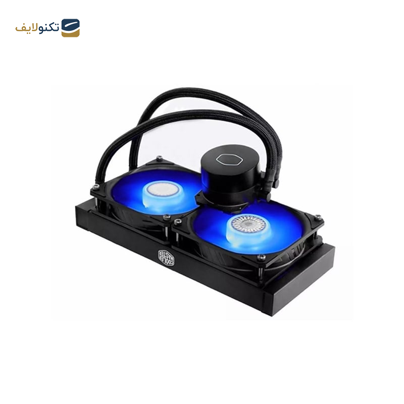 سیستم خنک کننده آبی کولر مستر مدل ML240L Blue LED V2