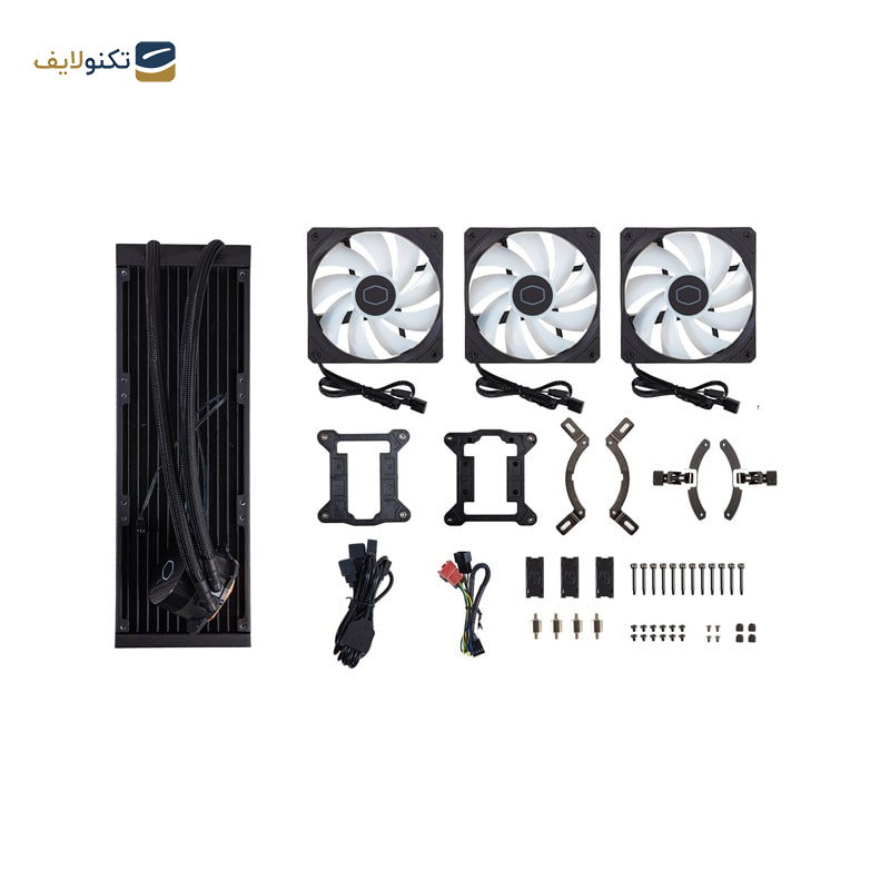 سیستم خنک کننده آبی کولر مستر مدل 360L CORE ARGB