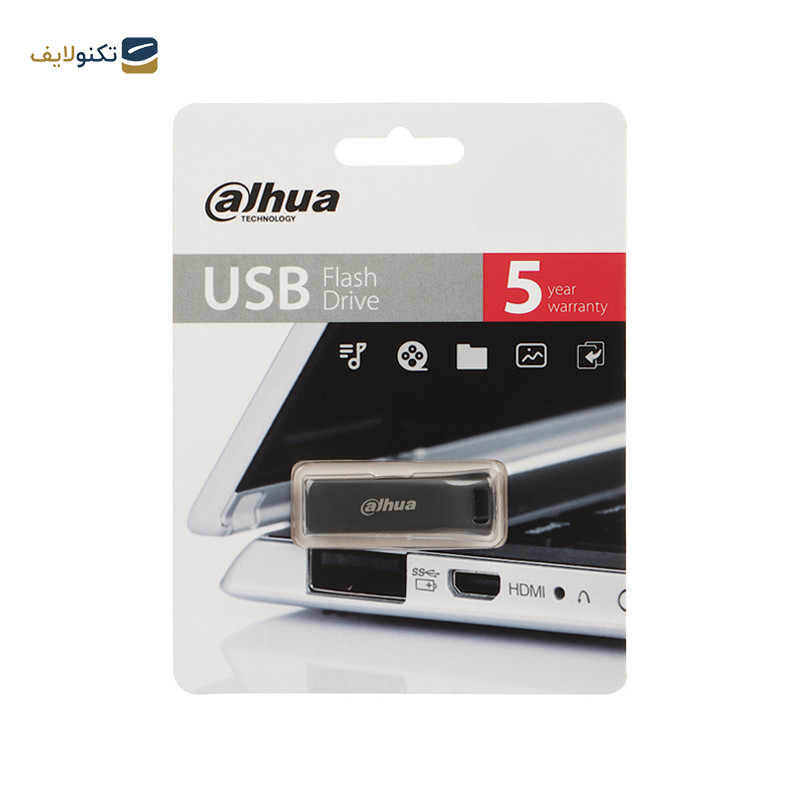 فلش مموری داهوا مدل USB-U156-32 ظرفیت 32 گیگابایت فلش مموری داهوا مدل USB-U156-32 ظرفیت 32 گیگابایت