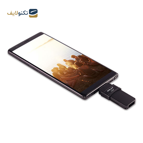 فلش مموری پی ان وای مدل DUO LINK USB 3.1 Type-C OTG ظرفیت 64 گیگابایت فلش مموری پی ان وای مدل DUO LINK USB 3.1 Type-C OTG ظرفیت 64 گیگابایت